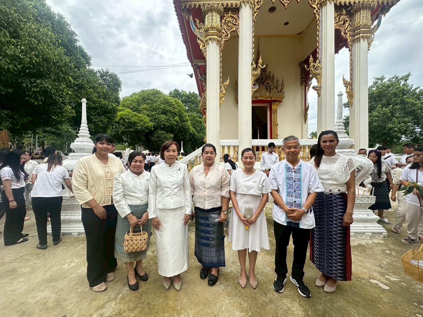 สำนักงานแรงงานจังหวัดสระบุรี ร่วมพิธีทำบุญตักบาตรและเวียนเทียน การจัดงานสัปดาห์ส่งเสริมการเผยแผ่พระพุทธศาสนา เนื่องในเทศกาลวันอาสาฬหบูชาและวันเข้าพรรษา ประจำปีพุทธศักราช 2568