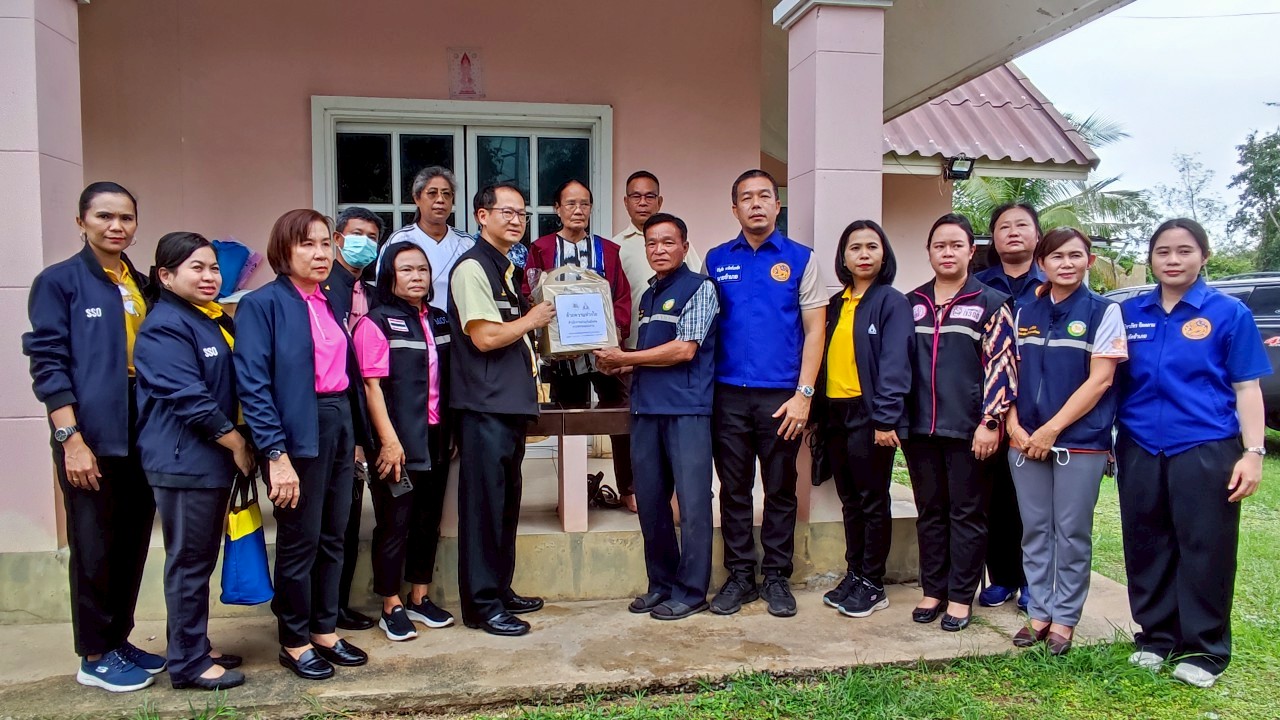 แรงงานจังหวัดสระบุรีร่วมเยี่ยมและให้กำลังใจครอบครัวผู้ประกันตนจากเหตุเพลิงไหม้